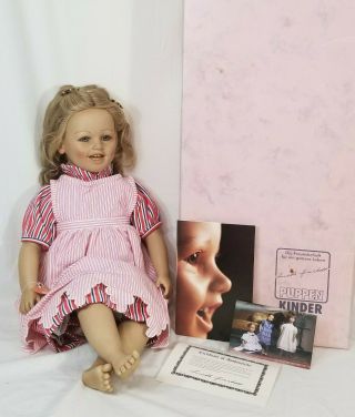 Vintage Annette Himstedt Doll Lisa Barefoot Children Series 3420