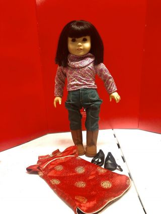 Retired American Girl Doll Ivy Ling Meet Outfit