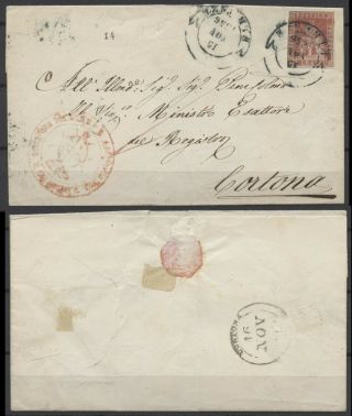 No: 71814 - Toscano/italy/state (1856) - A Very Old & Interesting Cover