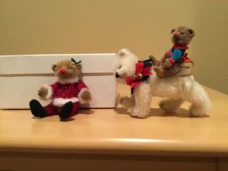 Deb Canham Mouse And Bears From Fir Tree Gang