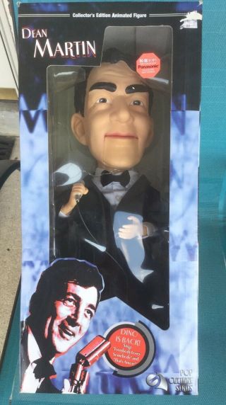 Gemmy Dean Martin Animated Singing Figure Doll Collectors Limited Ed.