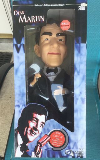 GEMMY DEAN MARTIN ANIMATED SINGING FIGURE DOLL COLLECTORS LIMITED ED. 2
