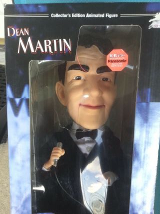 GEMMY DEAN MARTIN ANIMATED SINGING FIGURE DOLL COLLECTORS LIMITED ED. 3