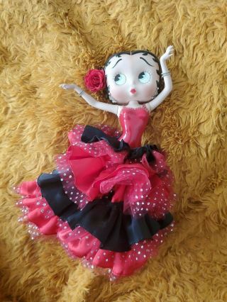 Betty Boop Flamenco Doll 15 Inch Porcelain