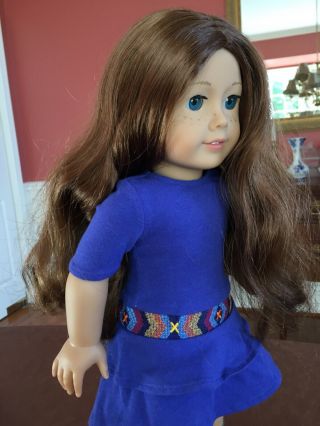 American Girl Sage Doll - Gently w/ American Girl Clothing and Accessories 3