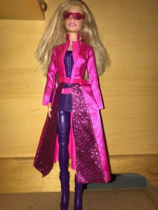 Barbie Doll Secret Agent Spy Squad 11.  5 " Action Mattel 2015