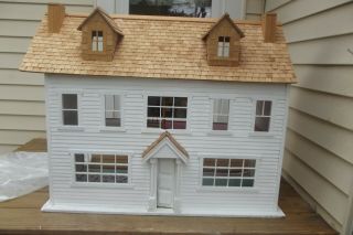 Handmade Wooden Doll House With 3 Stories 5 Rooms Designed From Real House