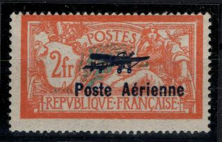 P127976/ France Stamp – Airmail – Maury Pa1 Mh – Certificate