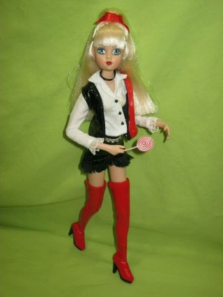 Jan Mclean Designs Lollipop Girls Big Eyes Blonde Cassie 12 1/2 " Fashion Doll