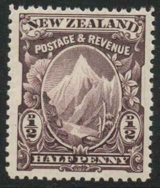 Z3 Nz 1898 Pictorials 1/2d Mount Cook ;,  Never Hinged