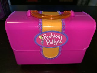 Polly Pocket Fashion Purse Carrying Case Playset With Accessories 2000 Mattel