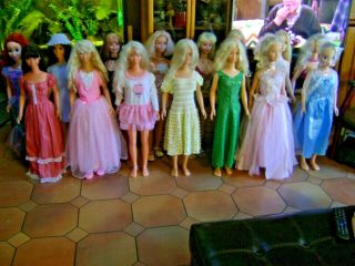 Disney Frozen Princess Elsa And Ariel My Size Barbie 38 " Tall Dolls