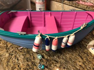 Our Generation Row Your Boat Set W/ Accessories For 18” Doll