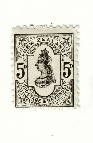 1891 Pacific Ocean Islands Of Zealand Queen Victoria Scott No:69 $cv100aud,