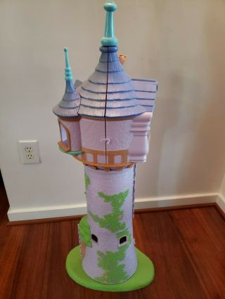 Rapunzel Disney Tangled Tower Castle 42 " Playset Princess Barbie Dollhouse