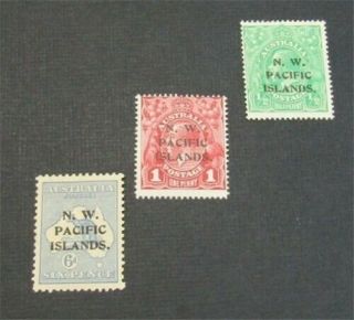 Nystamps British Australian States North West Pacific Islands 11//32 Mogh $30
