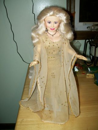 1978 Dolly Parton Limited First Edition Doll Goldberg Doll Co.  16 " On Stand