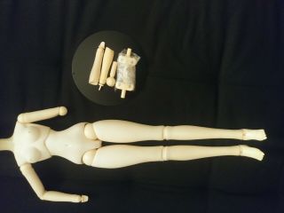 Obitsu 60cm Doll Body No Head No Hands