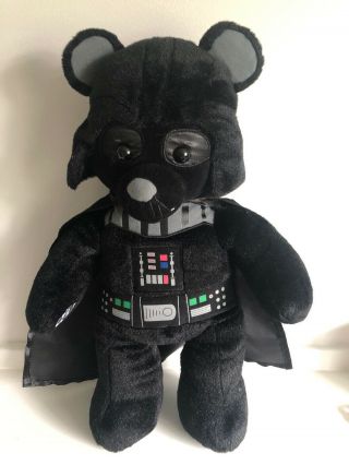 Babw Star Wars Darth Vader Plush 18 " Teddy Bear By Build - A - Bear