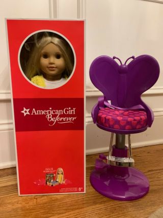 American Girl Doll,  Julie,  W/original Box/clothes,  Book,  Pjs,  & Chair