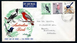 Australia - 1964 Birds Airmail First Day Cover