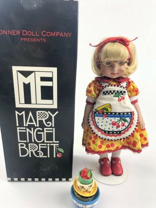 Mary Engelbreit Tonner 37696 Ann Estelle 10 " Doll With Bowl Of Cherries