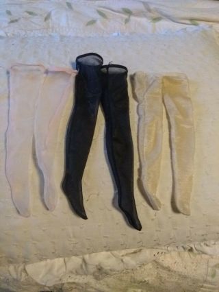 ❤️ Madame Alexander 3 Pairs Of Stockings Cissy & Similar Size 20 " Doll 1