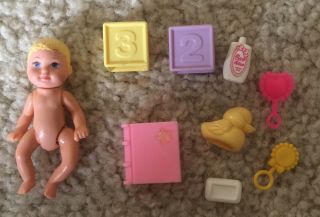 Krissy Chrissy Nikki Barbie Size Baby Baby With Accessories