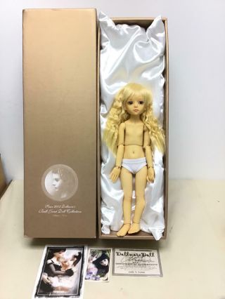 2005 Dollmore 14 " Resin Bjd Doll With Blonde Wig