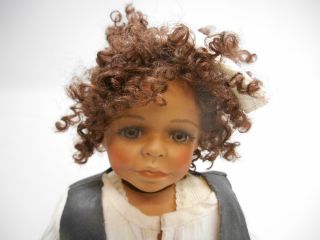 1996 Kaye Wiggs African American Porcelain Baby Doll 910/5000 Collectors
