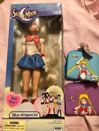 Sailor Moon 11.  5 " Adventure Doll Irwin 2000s
