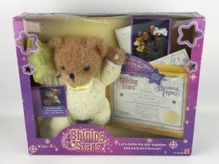 Shining Stars Toys R Us Exclusive Plush Teddy Bear 2002