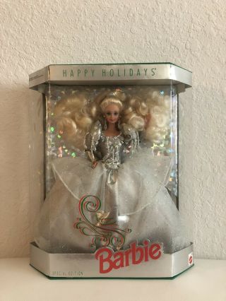 1992 Happy Holidays Barbie Doll Special Edition Happy Holidays Series 2