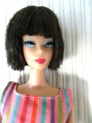 2007 Mattel Barbie 1958 Repo Black Hair