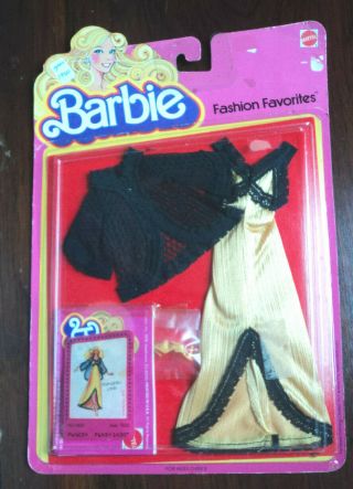 1979 Barbie Fashion Favorites Romantic Lady 1430 Nrfc