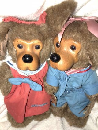 Jessica And Jasper,  Robert Raikes Wood Teddy Bears