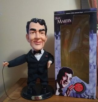 Dean Martin Animated Singing Figurine.