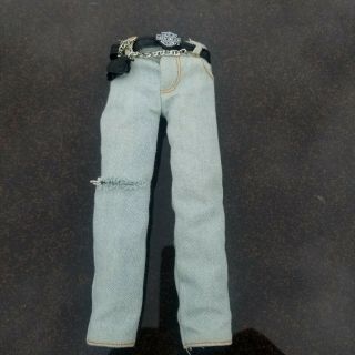 Mattel Harley Davidson Ken Doll Jeans / Belt Only