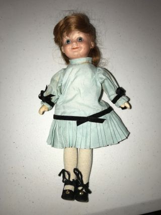 1900s A&m Armand Marseille 7 " Bisque Head Googly Eye Doll 323 Germany A 8/0 M