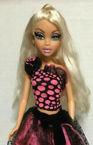Barbie My Scene Dressed To Impress Kennedy Doll Rooted Eyelashes Rare