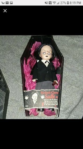 Living Dead doll.  (Rare) School time sadie.  Gothic horror dolls. 2