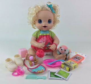 Baby Alive Doll My Baby Alive Hasbro Blonde Interactive 2010 Eats Poops 1