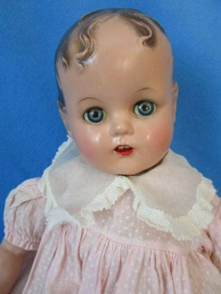 Christmas Ideal?1930s - 1940s 18”miracle On 34th St.  Baby Composition Doll.