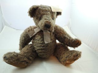 Russ Limited Edition Signature Bears From The Past Brown Bear Retired 1996
