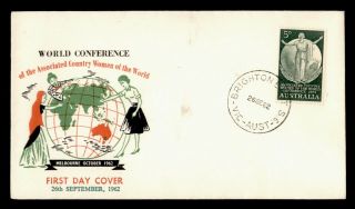 Dr Who 1962 Australia Country Women Of The World Fdc C150683