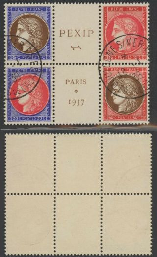 France 1937 - Pexip - Stamps D54