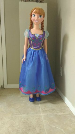 Disney My Size Anna Doll 38 " Tall 2014