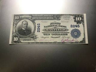 Mayfield,  Kentucky National Note.  Ch.  2245.  Look At The Grade On This One