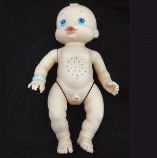 Baby Alive Infant Boy Doll 2006 Wet N Giggles Anatomically Correct Hasbro