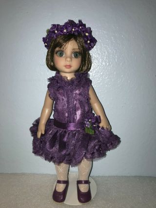 Effanbee Doll Robert Tonner " Pretty Party Patsy " Mib Purple W Box 9 "